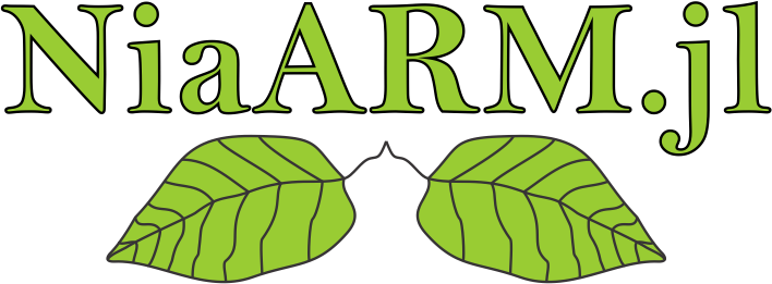 NiaARM.jl logo